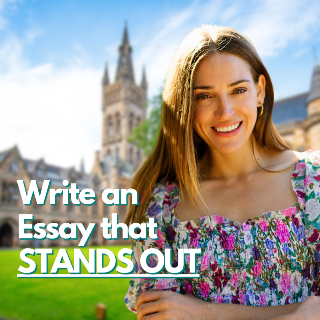 Write a college essay that stands out with Kate Stone