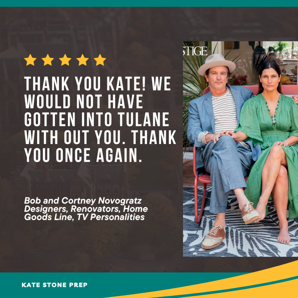 Kate Stone Prep Testimonials