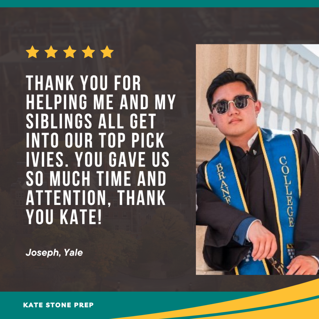 Kate Stone Prep Testimonials